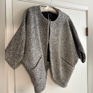 Zero + Maria Cornejo crop jacket shrug S-M